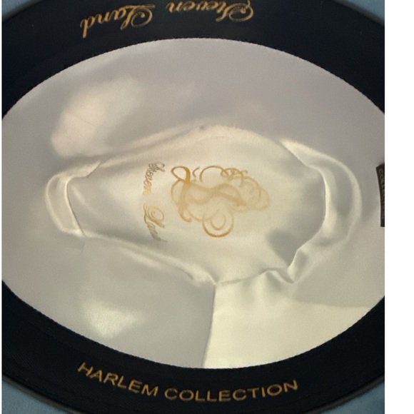 Steven Land Light Blue Camouflage Dyed Wool Fedora Large NWOT - Picture 6 of 6